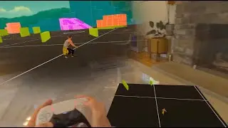 Apple Vision Pro with Custom Progressive View with bounded minimap (MxM for Unity)