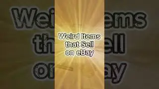 Weird Items That Sell on eBay! 3 #ebaysolds #reselling #ebaysourcing  #shorts
