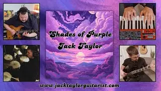 &lsquo;Shades of Purple&rsquo; by Jack Taylor [Full Band Playthrough]