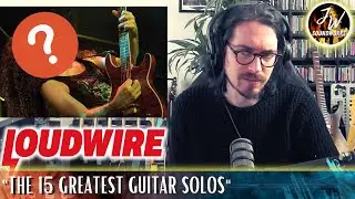 my thoughts on...LOUDWIRE'S 
