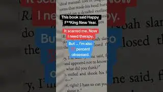 This book said Happy New year. #fantasy #urbanfantasy #yafantasy #thrillerbooks