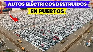 AUTOS EL&Eacute;CTRICOS se pudren por miles en distintos puertos del mundo &iquest;Por qu&eacute;?