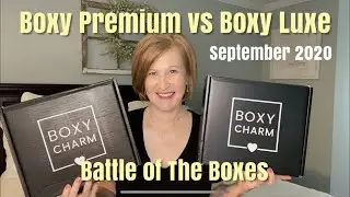 Boxy Charm Premium и Boxy Luxe | сентябрь 2020 г.