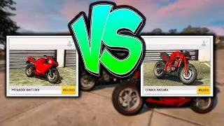 КАКОЙ МОТОЦИКЛ БЫСТРЕЕ В ГТА 5 ! Dinka Akuma VS Pegassi Bati 801