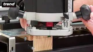 The Trend CraftPro Dovetail Jig 300m 1/4-Inch Shank
