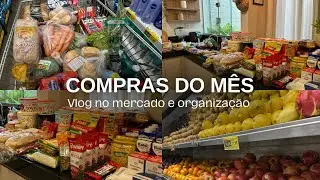 COMPRAS DO MÊS 06| Planejamento, compra no mercado e organização.