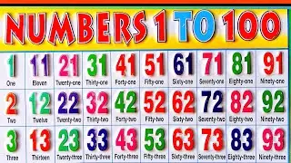 Numbers name 1 to 100 | Learn to Counting 1 to 100 | 1 se 100 tak ginti | One to Hundred counting