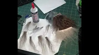 Experimenting With Doll Hair| Blending, Curls and Wefts |1:12 Doll Hair
