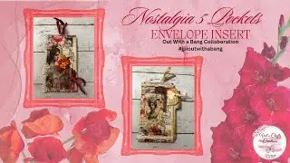 Nostalgia 5 Pockets Envelope Insert- #jjiioutwithabang