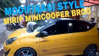 PASANG STIKER AGYA ll MIRIP MINICOOPER
