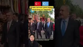 Уйгуры пустили слезу, увидев Турков 💔🇹🇷