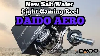 Daido New Saltwater Light Game Spinning Reel , DAIDO AERO 1000HS SW #ajing #lightgaming #mebaring
