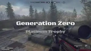 Generation Zero - Platinum Trophy, Single-player