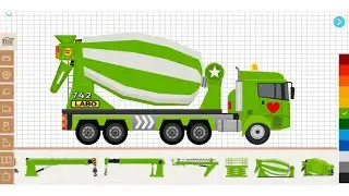 Labo Construction Truck | Cement Mixer Truck #cementmixer #truck 