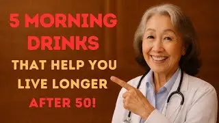 5 Morning Drinks That Help You Live Longer After 50!