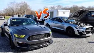 BAT-STANG’s 1st Procharged PASS vs World’s Fastest 2020 GT500!