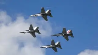 77 Squadron 4 Ship Demo RAAF Williamtown