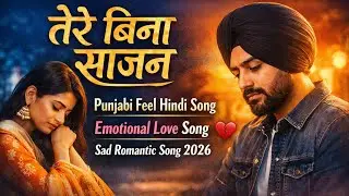 तेरे बिना साजन | Punjabi Feel Hindi Song | Emotional Love Song | Sad Romantic Song 2026