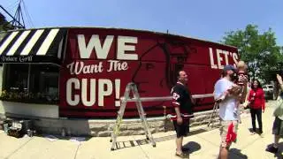 Chicago Blackhawks Wall Mural   2015 Stanley Cup