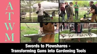 Around Town With Maria: Swords to Plowshares - Transforming Guns into Gardening Tools
