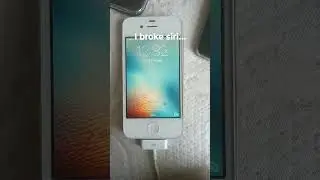 I broke iOS 9 Siri...