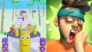 Juice run🥃 slap kings 👋  All Level Gameplay Android,iOS - NEW APK UPDATE