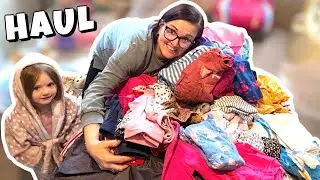 ** EPIC Girls Clothing HAUL ** | Sort with me | (Mum of 12) Organising 3-4 Fashion