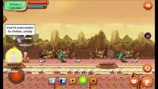 Dragon boy online: Training for the androids
