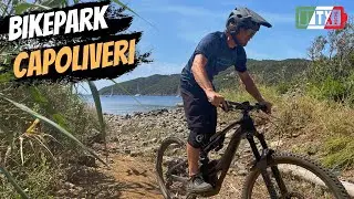 Urlaub mit dem EMTB in Italien - Insel Elba - Trailspaß mit Meerblick im Bikepark Capoliveri