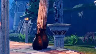 Secret cutscene in the new winter DTI update😻