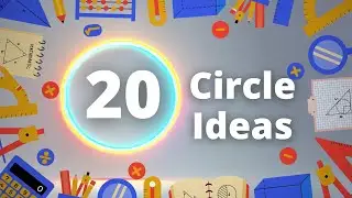 20 Ideas to Draw and Cut A Circle