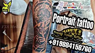 Portrait Tattoo | Freaky Trends Tattoo | Chennai Tattoo | Tattoo Artist Sasidhar | 9884158760