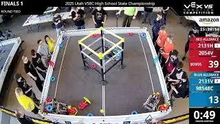 Utah Regionals : Division 1 - Final #1-1 - 2131H & 2054V vs 2131V & 98548C - Auton + Driver