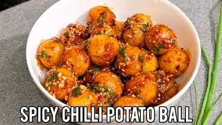 Spicy Chilli Potato Ball Recipe😋 | Easy And Simple Evening Snacks 🌟| #SabirMunifa