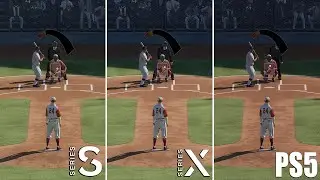 MLB the Show 23 | Xbox Series S vs. Series X vs. PS5 Comparison