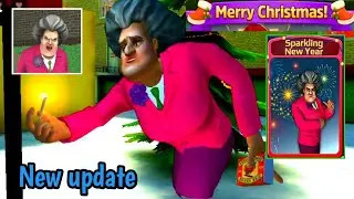 Scary teacher 3d - Sparkling New year | Christmas update 2025 | Pro Gamer