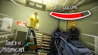ITS PRETENDING TO BE ONE OF US. but we still got guns lol | Shift At Midnight Multiplayer Demo