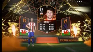 UNLOCKING 89 AARON RAMSEY!!! ROAD TO THE FINAL EUROPA LEAGUE CARD!!