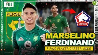 GOKIL! MARSELINO DITAWAR LOSC LILLE $1,800,000!!! | FIFA 22 Marselino Ferdinand Career Mode  #01