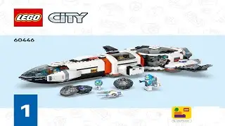 🚧 LEGO instructions 🚧 City 🚧 60446 🚧 Modular Galactic Spaceship 🚧 (Book 1) 🚧