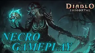 Necromancer Gameplay in Diablo Immortal! #diabloimmortal #blizzardentertainment