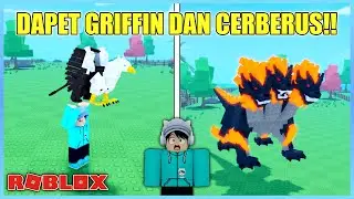 GRIFFIN DAN CERBERUS BERHASIL AKU DAPETIN DI ROBLOX RAISE ANIMALS!!