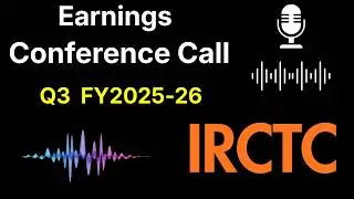 IRCTC share Q3 FY2025-26 Earnings Conference Call ||