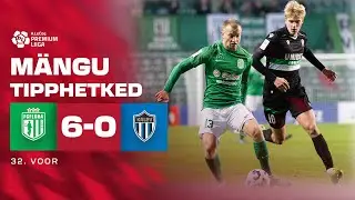 Tallinna FC Flora - JK Tallinna Kalev I 6:0 I A. Le Coq Premium liiga 32. voor I 2025