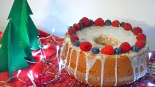 CHIFFON CAKE SOFFICE NATALIZIA | facile veloce soffice