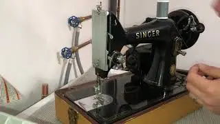 Singer 99k Sewing Machine: Threading The Needle