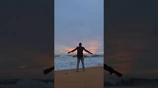 solo shoot #thiruvananthapuram beach #eveningbeach