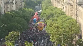 Top shots of Paris protest over higher retirement age