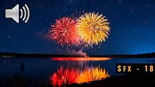 New Years Eve Fireworks Ambience Sound Effect 18