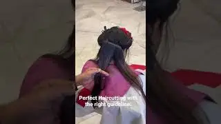 Perfect Haircutting with the right guideline.